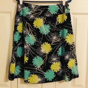 Rafaella A-Line Cotton Skirt